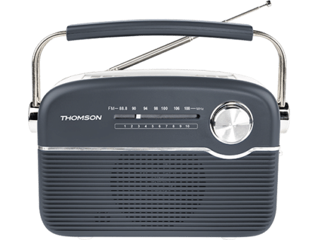 Thomson portable radio, light, design and vintage