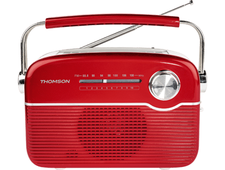 Thomson portable radio, light, design and vintage