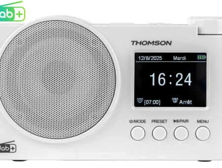 RT400DABBTWH - Radio réveil DAB+ avec Bluetooth